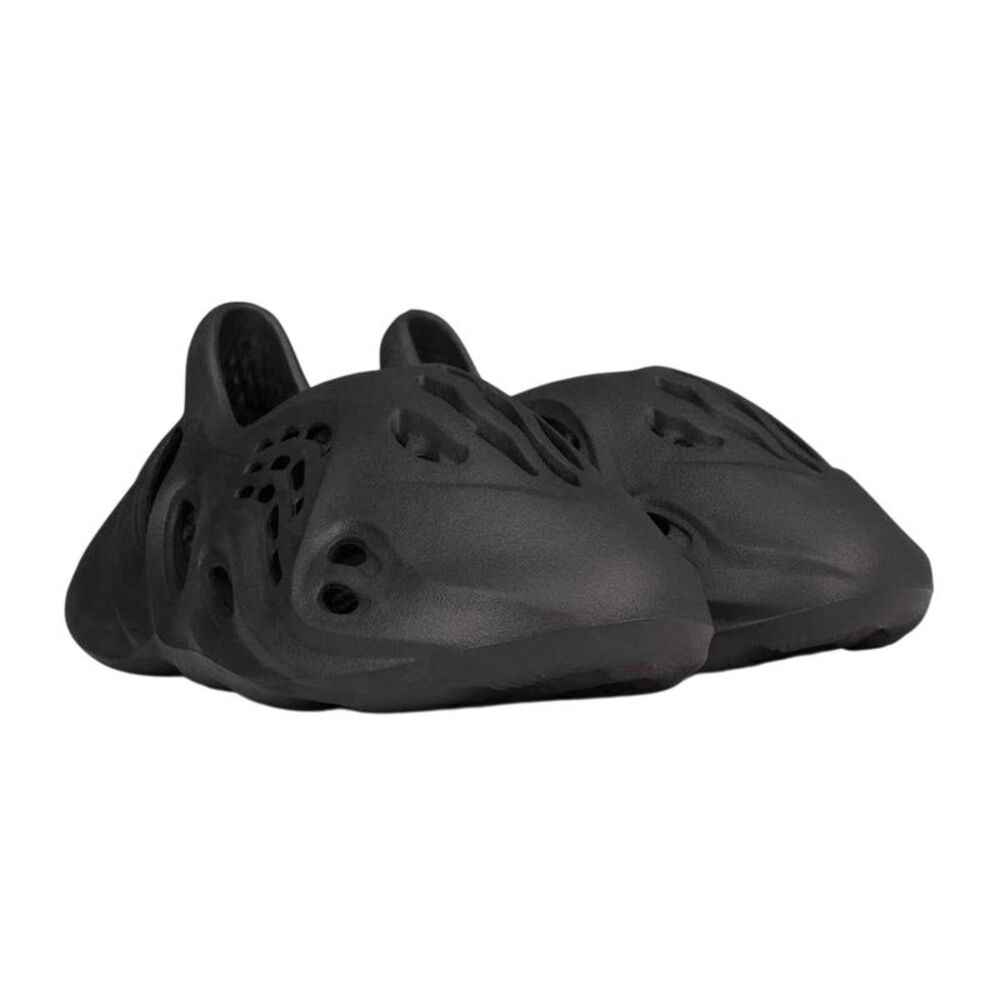 Yeezy Mens Onyx Cut Out Sneakers / Onyx